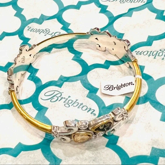 Brighton Gold and Silver Women's Bracelet - Picture 1 of 16